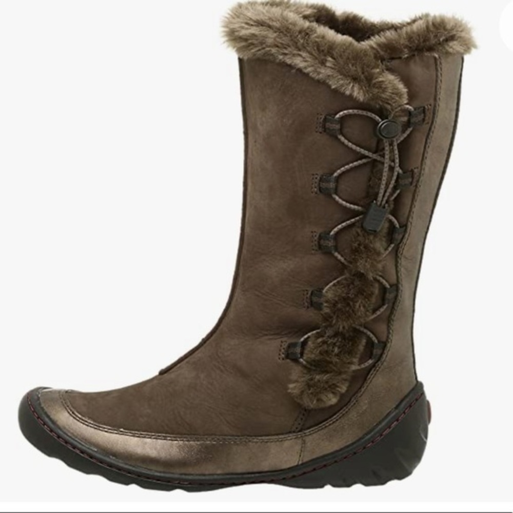 Clark’s Privo Kaley Leather Waterproof Boot, 7.5